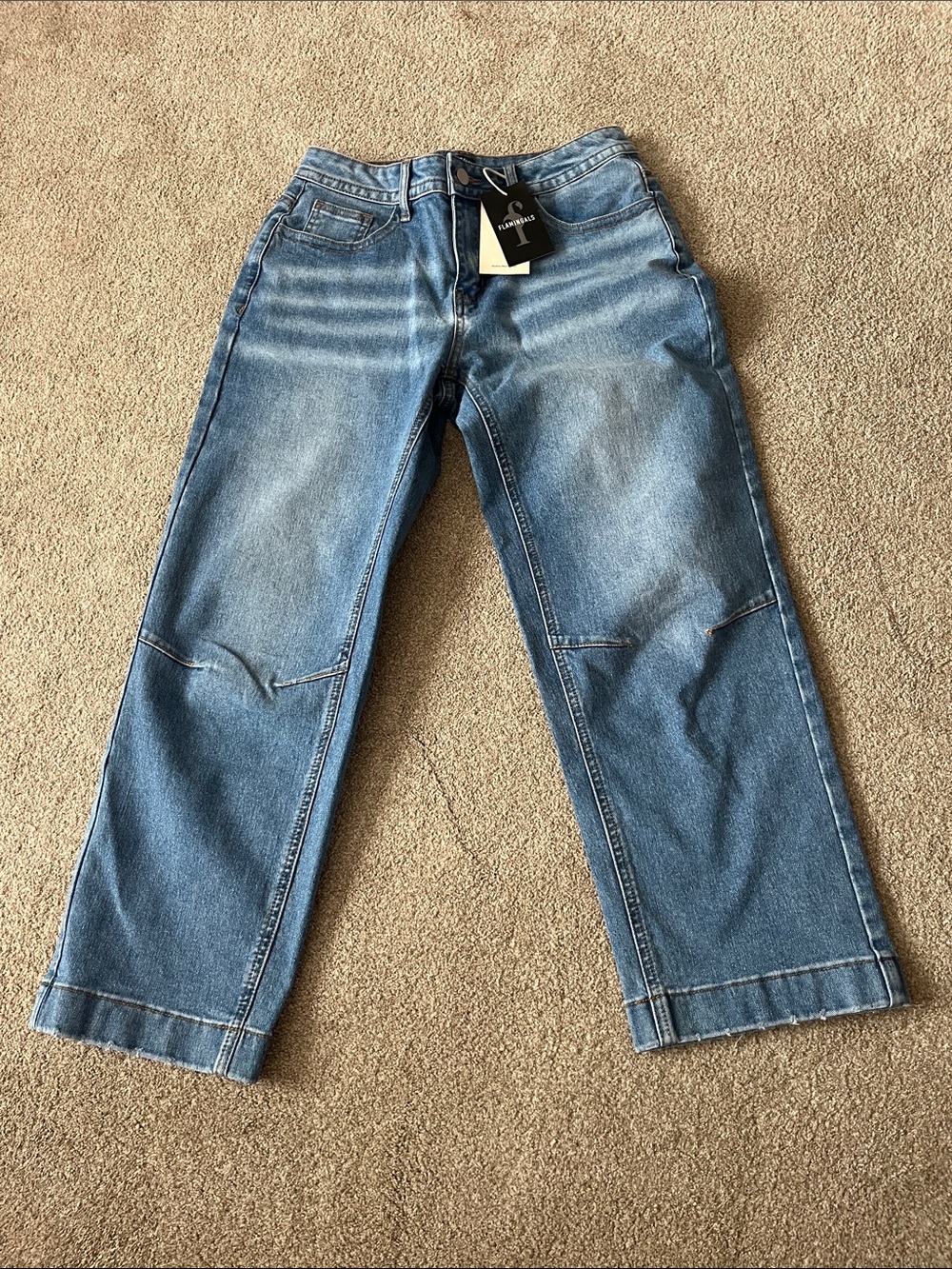 Women’s Flamingals Jeans — Straight Relaxed Fit Size S